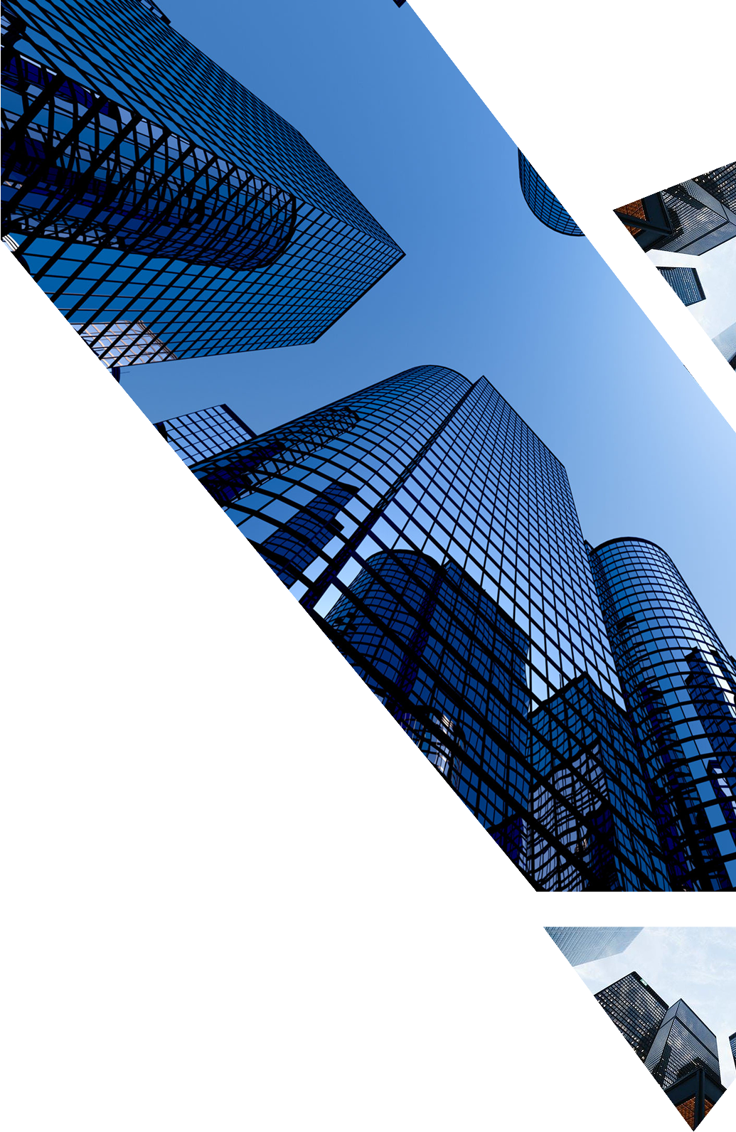 Modern skyscrapers background